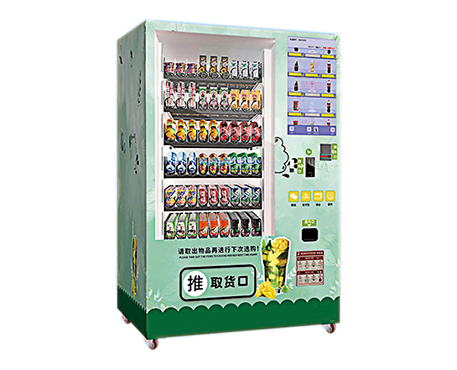 带屏双柜售货机